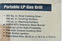 Picture of UNIFLAME NPG2302SS PORTABLE LP GAS GRILL