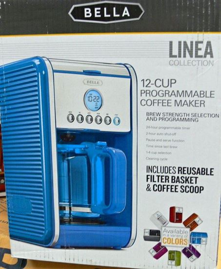 Picture of BELLA LINEA 14116 COFFEE MAKER BLUE