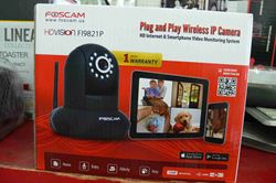 Picture of FOSCAM FI9821P WIRELESS INDOOR PLUG & PLAY IP VIDEO CAMERA 720P BLACK