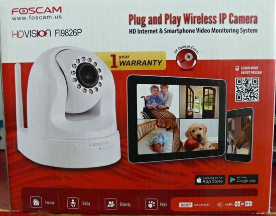 Picture of FOSCAM FI9826P PLUG & PLAY INDOOR WIRELESS IP VIDEO CAMERA 960P