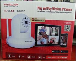 Picture of FOSCAM FI9821P WIRELESS INDOOR PLUG & PLAY IP VIDEO CAMERA 720P WHITE