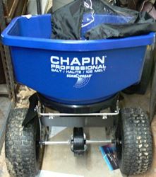 Picture of CHAPIN PROFESSIONAL BROADCAST SPREADER SALT/HALITE/ICE MELT