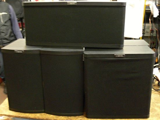 Picture of CARVER 5 SURROUND SOUND SPEAKERS