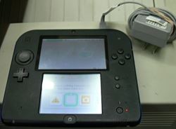 Picture of NINTENDO BLUE 2DS FTR-001 W/ CHARGER AND STYLUS