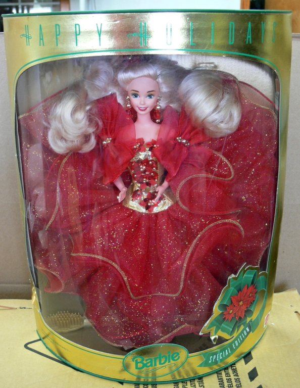 Cash USA Pawnshop. 1993 HOLIDAY BARBIE DOLL