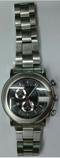 Picture of GUCCI 101M CHRONOSCOPE STAINLESS STEEL 96.1 WATCH