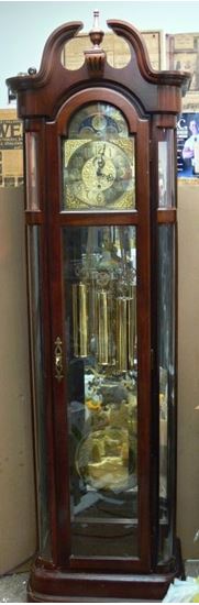 Picture of RIDGEWAY GRANDFATHER CLOCK VINTAGE