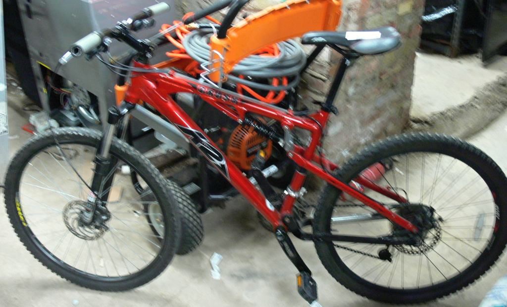 halfords firechief bike