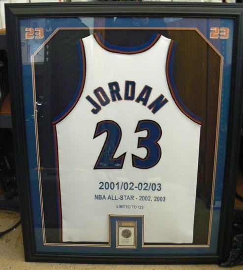 michael jordan signed jersey for sale