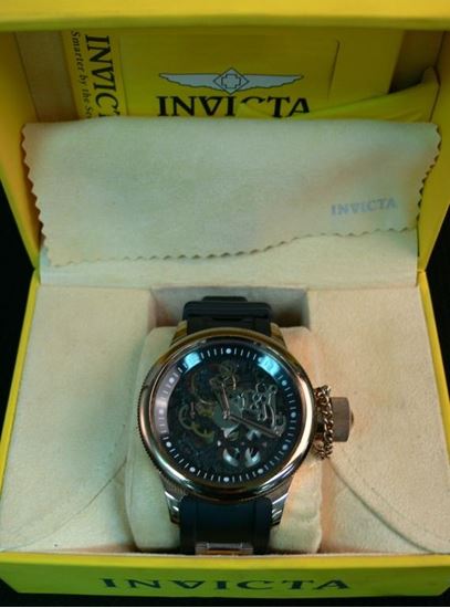 Picture of INVICTA 17267 MENS RUSSIAN DIVER ANALOG DISPLAY MECHANICAL HAND WIND