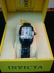 Picture of INVICTA 14851 CERAMICS BABY LUPAH QUARTZ MOTHER-OF-PEARL WATCH
