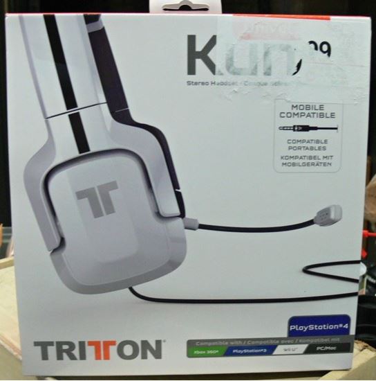 Picture of TRITTON KUNAI STEREO HEADSET FOR SONY PS4/COMPATIBLE WITH OTHERS