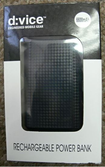 Picture of D VICE 6600MAH RECHARGEABLE POWER BANK