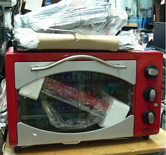 Picture of GINNY'S 10 IN 1 EVERYTHING OVEN TU-1028RF-R (RED)