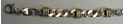 Picture of 9" STERLING SILVER/14K GOLD FASHION BRACELET 35.5G