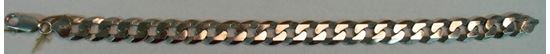 Picture of 8 1/2" CURB LINK STERLING SILVER BRACELET 24.1G