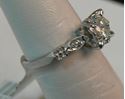 Picture of 14K WHITE GOLD DIAMOND RING SZ-6 2.4G