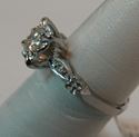 Picture of 14K WHITE GOLD DIAMOND RING SZ-6 2.4G