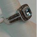 Picture of  14K WHITE GOLD LEVIAN COLLECTION DIAMOND RING SZ-7.25 7.3G