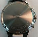 Picture of SEIKO MENS SOLAR CHRONOGRAPH WATCH W/ LEATHER BAND