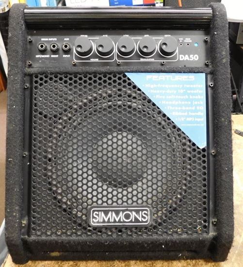 Picture of SIMMONS DA50 DRUM AMPLIFIER