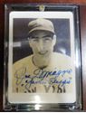 Picture of JOE DIMAGGIO AUTOGRAPHED ESTATE PORCELAIN CARD SET 