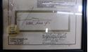 Picture of WILLIE MAYS CERTIFIED AUTOGRAPH FRAMED PICTURE W/ LIFETIME STATISTICS