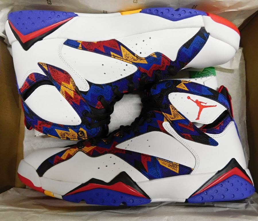 jordan 7 multicolor