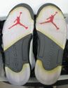 Picture of AIR JORDAN 5 RETRO WHITE/FIRE RED-BLACK SIZE 9