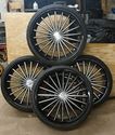 Picture of KRONIK 22" RIMS WITH TIRES SET OF 4