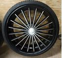 Picture of KRONIK 22" RIMS WITH TIRES SET OF 4