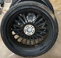 Picture of KRONIK 22" RIMS WITH TIRES SET OF 4
