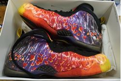 Picture of  Nike Air Foamposite Pro PRM Asteroid Fire Red Black 616750-600 Size 10