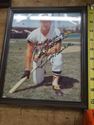 Picture of Boog Powell autographed picture framed. Orioles. Rare
