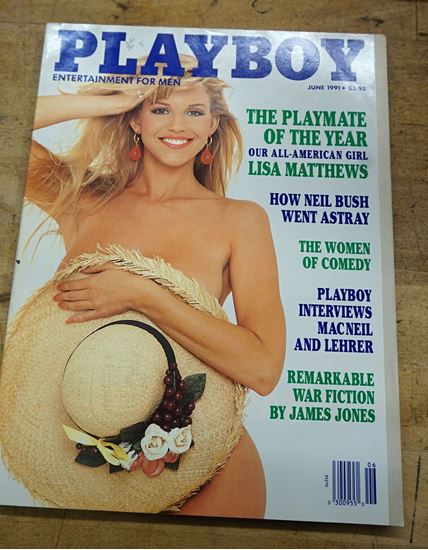 Picture of Playboy June 1991 The Playmate of the Year Our All American Girl Lisa Matthews