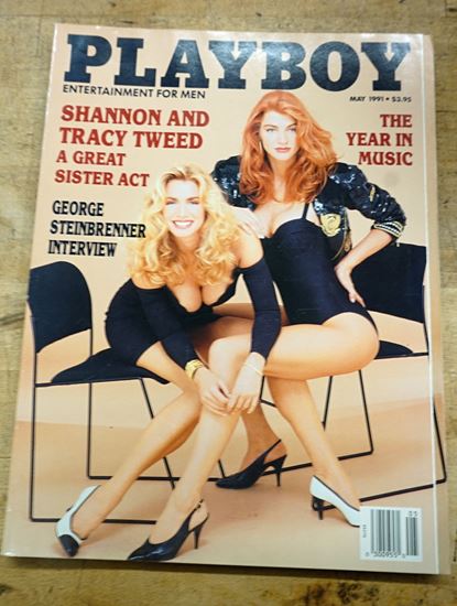 Picture of PLayboy VINTAGE May 1991 Shannon & Tracy Tweed 