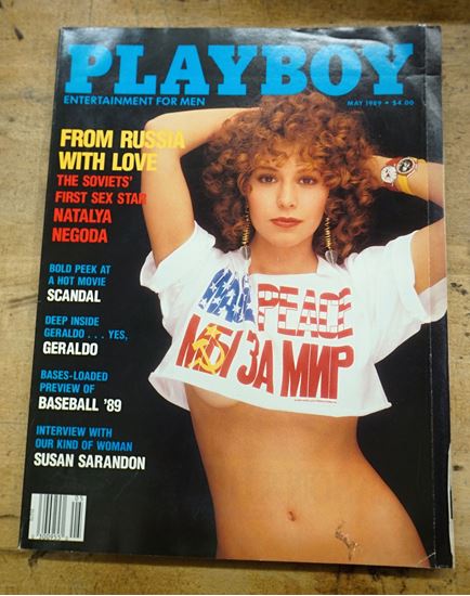 Picture of Vintage Playboy Magazine May 1989 W. Centerfold Playmate Monique Noel 