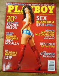 Picture of Playboy Magazine, Feb 2008 - Tiffany Fallon Cover & Michelle McLaughlin Playmate