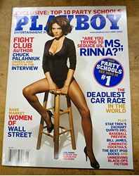 Picture of Playboy May 2009  Lisa Rinna + Chuck Palahniuk
