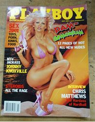 Picture of PLAYBOY MAGAZINE JULY 2001 PAMELA ANDERSON 