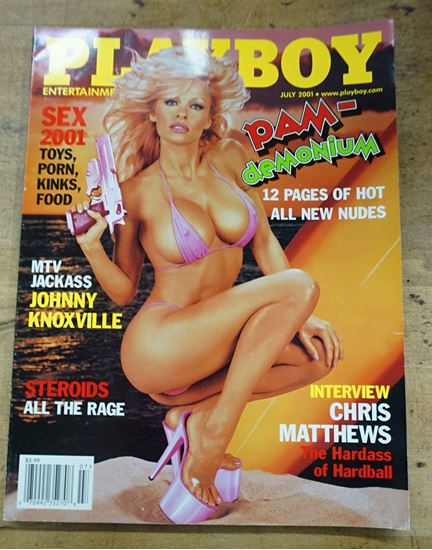 Picture of PLAYBOY MAGAZINE JULY 2001 PAMELA ANDERSON 