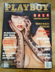 Picture of Playboy December 1988 ~ Gala Christmas Bonanaza, GENE SIMMONS MINT CONDITION.