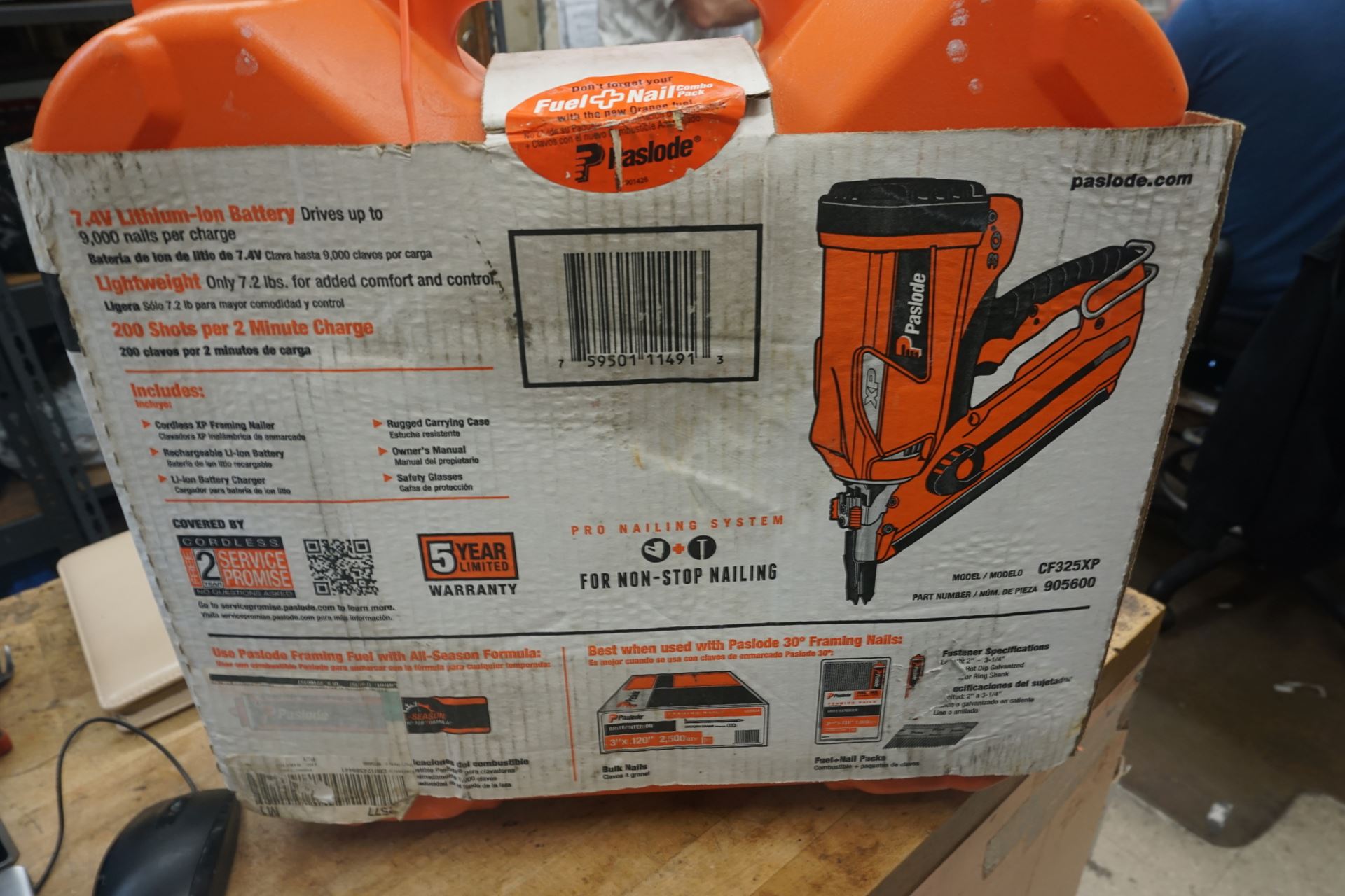 Cash USA Pawnshop. Paslode CF325XP Cordless XP Framing Nailer NEW