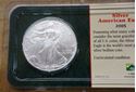 Picture of 2005  %99.93 SILVER %0.07 COPPER AMERICAN EAGLE UNCIRCULATED COIN
