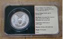 Picture of 2001 %99.93 SILVER %0.07 COPPER AMERICAN EAGLE UNCIRCULATED COIN