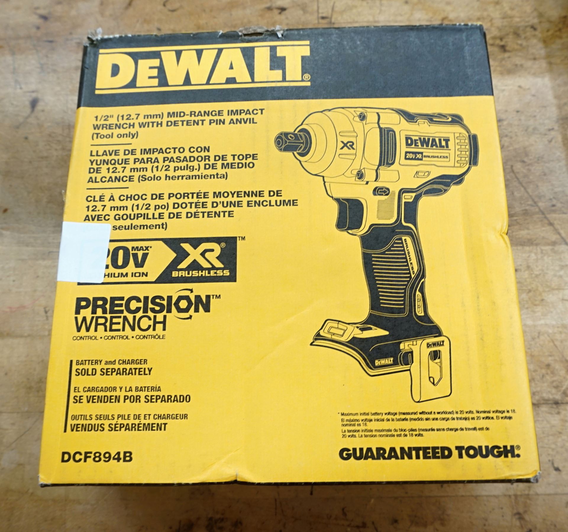 Dewalt impact best sale wrench dcf894b