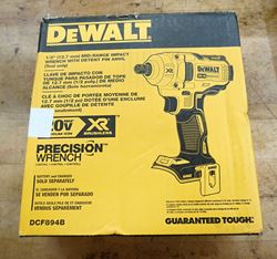 Picture of DEWALT DCF894B 20V Cordless Impact Wrench Tool NEW