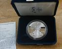 Picture of 2003 American Eagle One Ounce Proof Silver Bullion Coin W COA