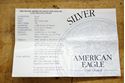 Picture of 2003 American Eagle One Ounce Proof Silver Bullion Coin W COA