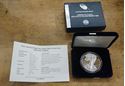 Picture of 2013 UNITED STATES MINT AMERICAN EAGLE SILVER COIN W BOX AND COA 